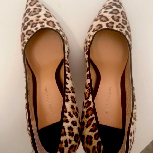 Stuart Weitzman Leopard Print Heels - Picture 4 of 5